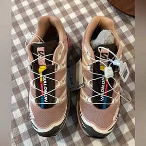 Salomon xt-6 in Mahogany Rose/Flamingo Pink/Earth Brown
